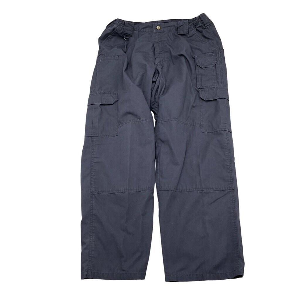 5.11+ Tactical Pants Men 38Wx29L Gray Ripstop 74273 Cargo Straight Leg Cotton